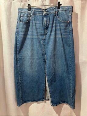GAP Long Denim Skirt - Size 18/34
